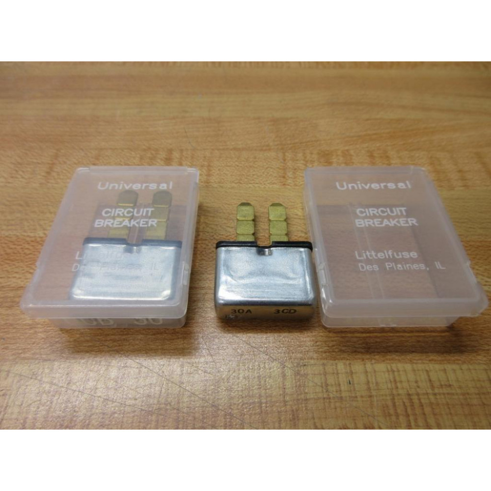 Littelfuse 0UCB030.XP 30A Circuit Breaker UCB-30, UCB030.XP (Pack of 2)