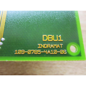 Indramat 109-0785-4B10-06 DBU1 Servo Interface Board 109-0785-4A10-06 - Used
