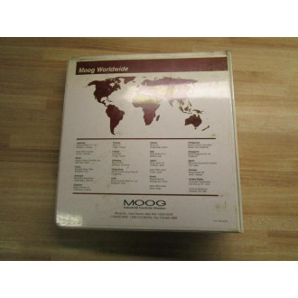 Moog C22468-001 Manual For Electric Motors & Digital Controllers - Used