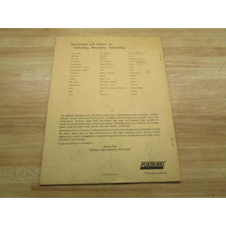 Foxboro 3003 Instruction Manual For 202S Series - Used