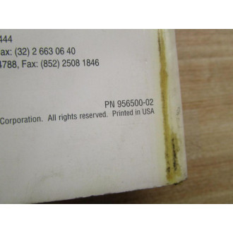 Allen Bradley 956500-02 Reference Manual