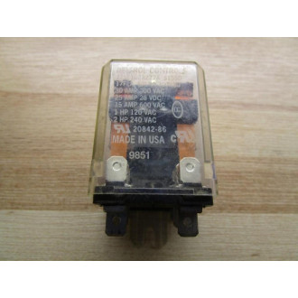 Deltrol Controls 20842-86 Relay - Used