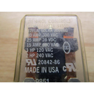 Deltrol Controls 20842-86 Relay - Used