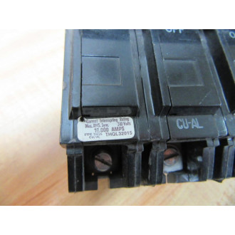 General Electric THQL32015 Circuit Breaker 15A 3P GE - Used