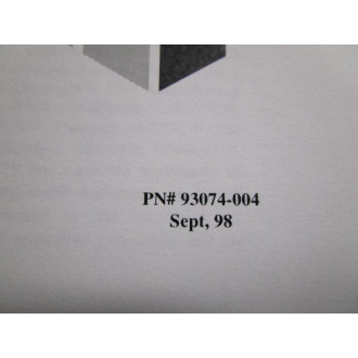Rockwell Automation 93074-004 Guide For Intergage Card Data-Myte - Used