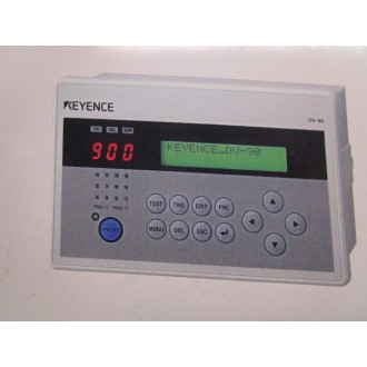 Keyence 96M1338 User's Manual For Auto ID Data Controller DV-90 - Used