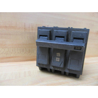 General Electric THQL32050 Circuit Breaker 50A 3P GE - Used