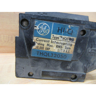 General Electric THQL32050 Circuit Breaker 50A 3P GE - Used