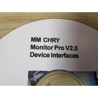 Schneider Electric Monitor Pro V2.0 Software CD Set Device Interfaces