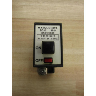 Matsushita BAD121505 Circuit Breaker - Used