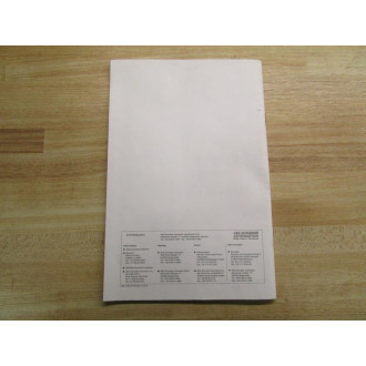 Modicon 043502910 Manual For 311411 Micro PLC Hardware - Used