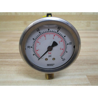 Precision Industrial 25410F502L1000 Gauge 0-100PSI