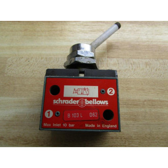 Schrader Bellows B 103 L 062 Valve - Used