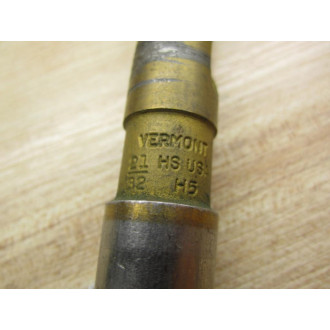 Vermont 2132" Tapered Drill Bit Length 8-14" - New No Box