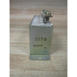 Micron 0178 .75 Resistor Module 0.12Ω  50mΩ  50mΩ - Used