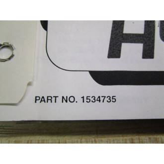 Hyster 1534735 Manual Hy-1534735 - Used