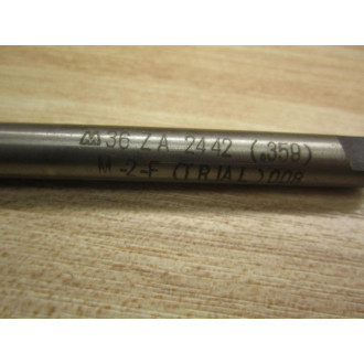 Mohawk 36-ZA-2442 Tapered Twist Drill Bit M-2-F (Trial) 008 .359