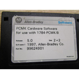 Allen Bradley 99624901 Software Disk 1784-PCMKB - Used