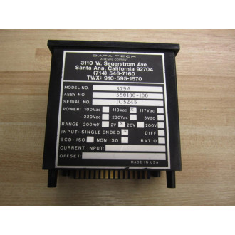 Data Tech 550130-100 Digital Panel Meter - Used
