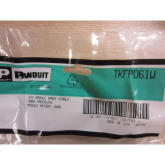 Panduit TKFPD6IW Module Block
