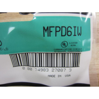 Panduit TKFPD6IW Module Block