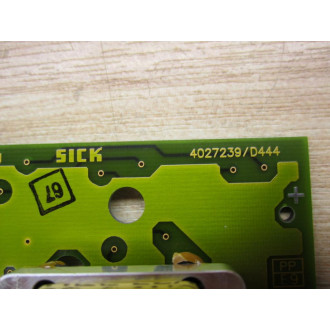 Sick 4027239D444 Circuit Board 2019866 2017676 2014559 - Used