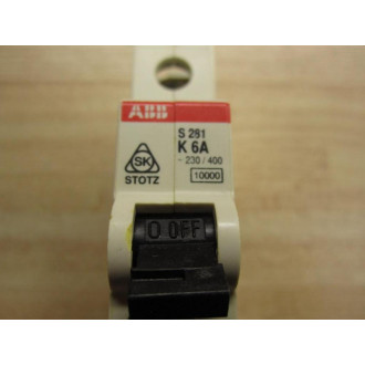 ABB S-281-K6A Circuit Breaker 6A 230400V - Used