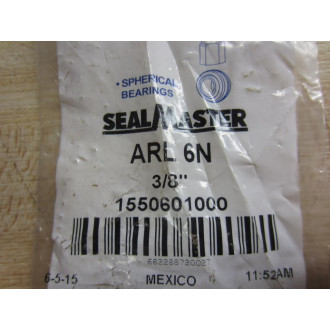 Sealmaster ARL 6N Rod End ARL6N With Zerk Fitting