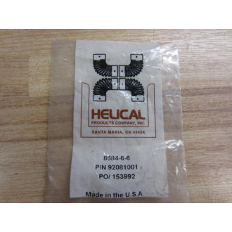 Helical 8584-6-6 Coupling 92081001