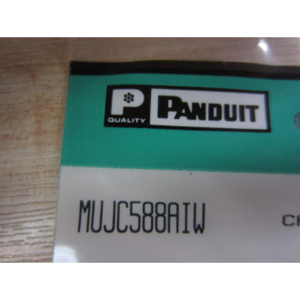 Panduit MUJC588AIW Modular Jack 8 Pos 8 Wire