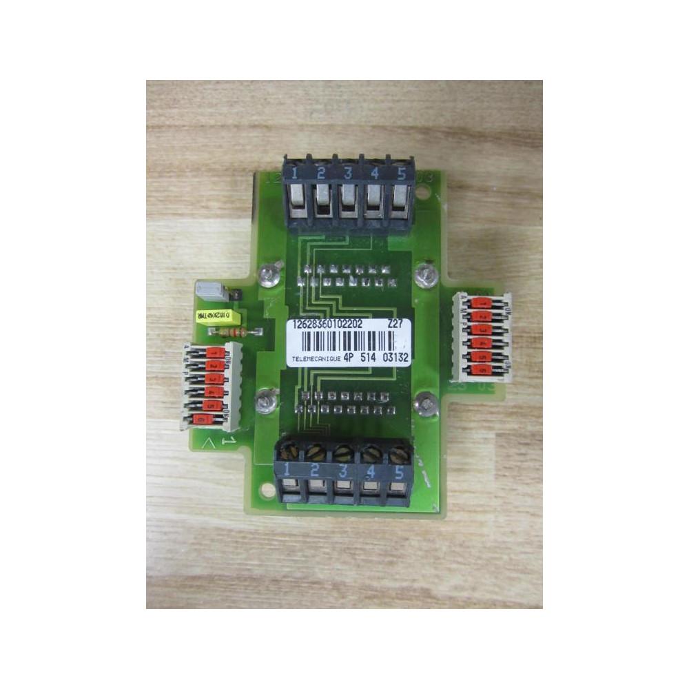 Telemecanique 12628360102202 Circuit Board 4P 514 03132 - Used