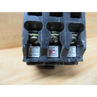 Square D QO310 Circuit Breaker 10A 3P - Used