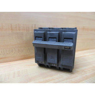 General Electric THQL32040 Circuit Breaker 40A 3P GE - Used