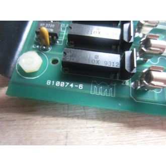 MMI 810074-6 IO Module 4332-12 - Used