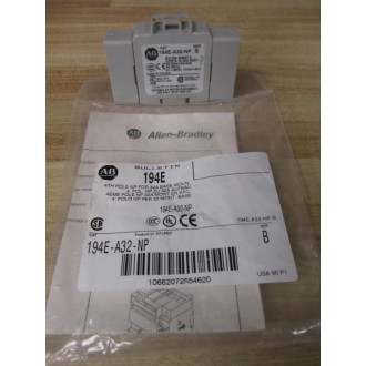 Allen Bradley 194E-A32-NP Additional Pole 194EA32NP Ser. B