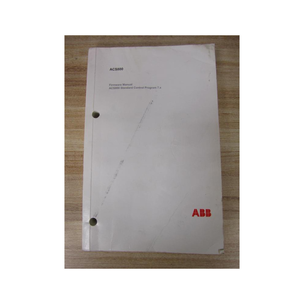 ABB ACS800 Firmware Manual - Used