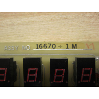 Sequential Information Systems 16670-1M Circuit Board WKeypad 166701M - Used