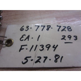 Temtex 63-778-728 Thermocouple Probe 63778728 - New No Box