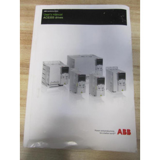 ABB 3AUA0000066143 Drives User's Manual ACS355 - Used