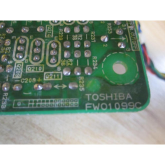 Toshiba FWO1099C Circuit Board FW01099C - Used