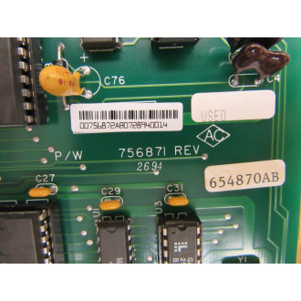 Allen Bradley 756871 Power Board Rev.AC - Used