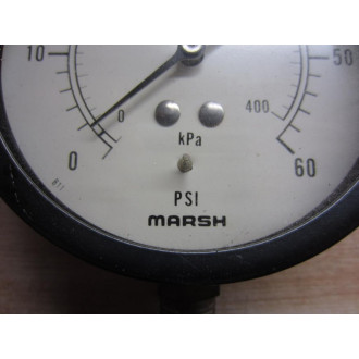 Marsh J8046 Gauge 0-60PSI