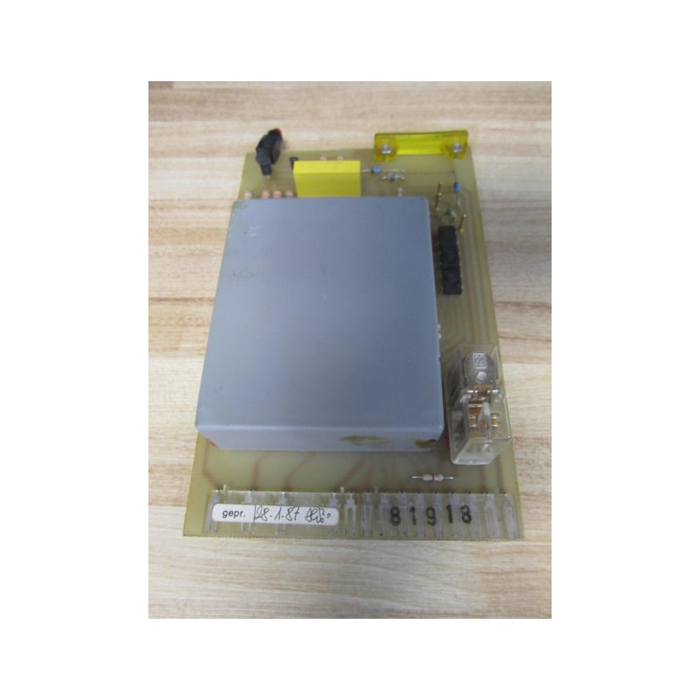 Loher 4C 025DG 160 A Circuit Board 81918 - Used