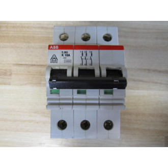 ABB S 283 K 10A ABB 10A Circuit Breaker S283K10A - Used