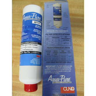 Aqua-Pure AP717 Triple Action Ice Maker Filter