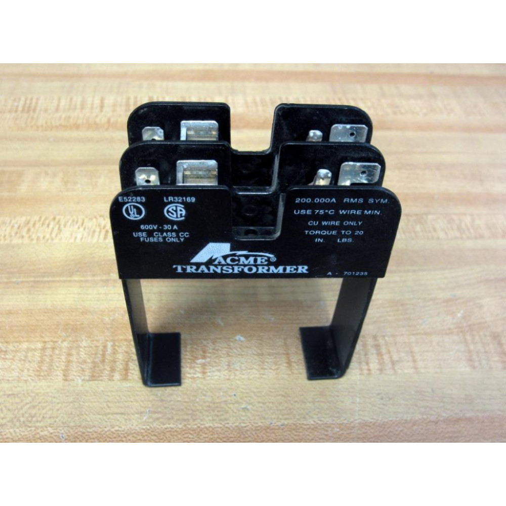 Acme Transformer PL-112700 2P Primary Fuse Kit A-701235 - Used