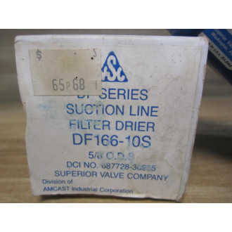 Superior Valve DF166-10S DF Series Filter Drier DF16610S