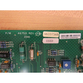 467521 Circuit Board PW 463375AAB - Used