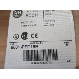 Allen Bradley 800H-PRT16R Push Button Switch