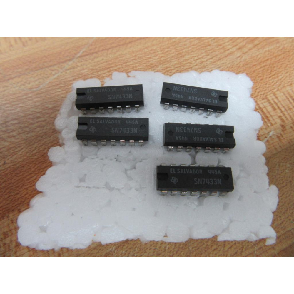 Texas Instruments SN7433N Integrated Circuit (Pack of 5) - New No Box